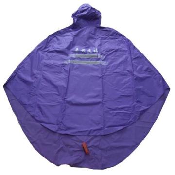 2011 pvc Polyester rain poncho