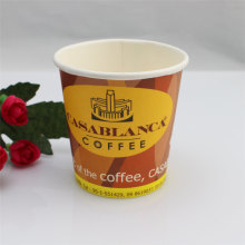 Verkaufsautomat 7oz Kaffee Papier Tasse mit Logo