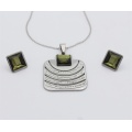 Ladies Necklace And Earring  Crystal Jewelry sets