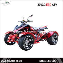 300cc EEC Quad Bike Racing ATV EEC Approbation avec 14 pouces en alliage