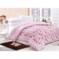 Microfibre Soft Touch Solid Printed Comforter Set