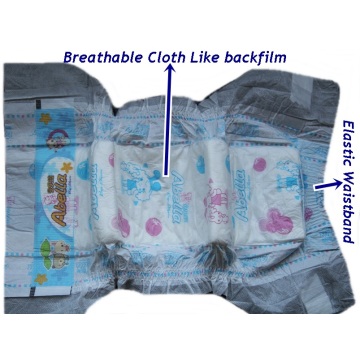 Brand Abella High Quality Cloth Like Diapers for Baby