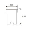 LEDER Narrow Beam Road 1W LED Inground Light