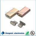 Aleación de la carcasa reversible del relámpago magnético USB Adapter