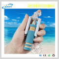 Suporte de telefone celular com fio Monopod Bluetooth Camera