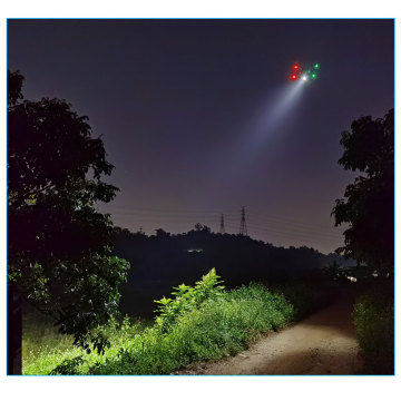 TZD-120 High Brightness Drone Searchlight para rescate de búsqueda