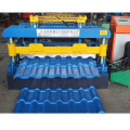 Bamboo style Glazed roof tile roll forming machine