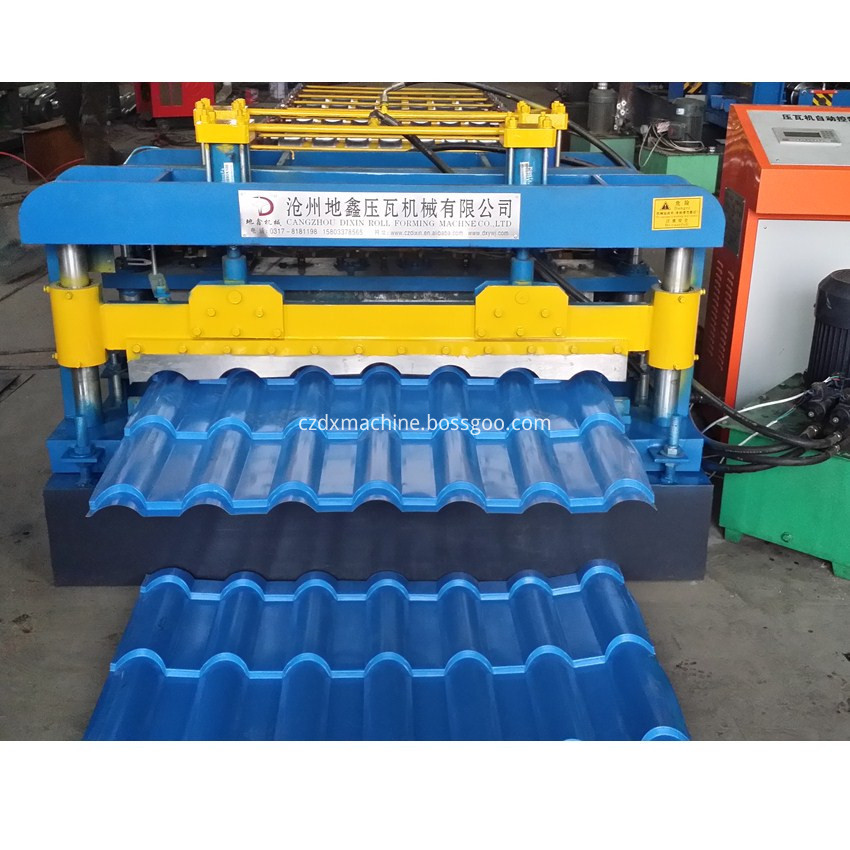 1100 Glazed Tile Machine