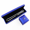 Blue Plastic LED Light Jewelry Box Set