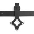 Carbon Steel Rhombic Single Barn Door Track Kit