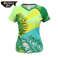 Femmes à manches courtes Summer Tropical Hawaii Beach Wear Casual Floral Shirts