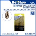 13PCS HSS Drill Bits Set