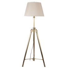 Classic Adjustable Standing Light with Fabric Shade (SL82195-1F)