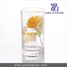 7oz Gänseblümchen bedrucktes Glas Wasser Cup