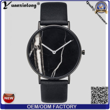 YXL-072 Fashion marbre Face cuir Watch montres Promotion Quartz prénatale poignet Watch OEM résistant à l’eau montres Dame