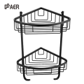 Rack de salle de bain de douche d&#39;angle de 2 packs