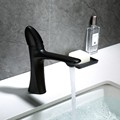 Europäische Standard-Badezimmer-Waschbecken langlebiger Messing-Black-Mixer