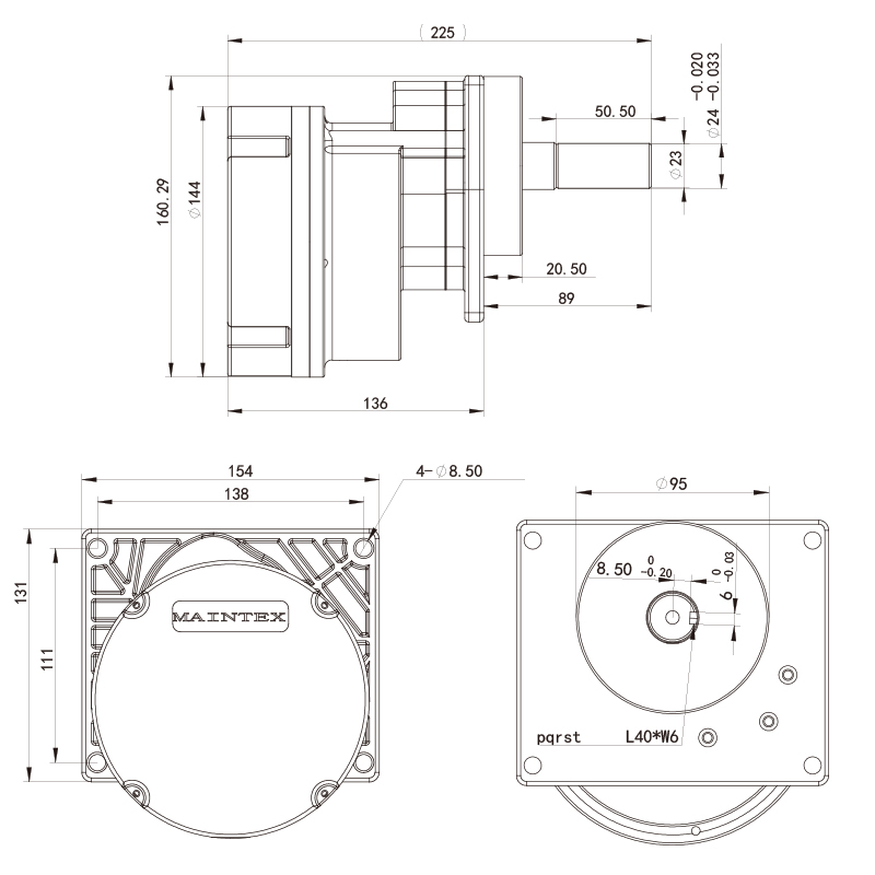 MAINTEX Barrie Gate & Motor DZJ403 - 15