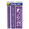 Purple Ruler Set