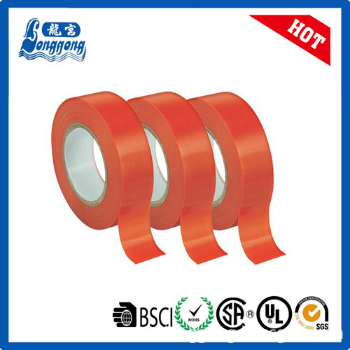 Orange color pvc electrical insulation tape