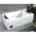 Whirlpool For Tub White Matt TV Stand Bathtub with Apron