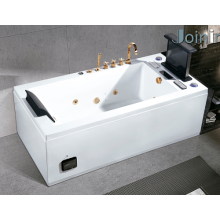 Whirlpool For Tub White Matt TV Stand Bathtub with Apron