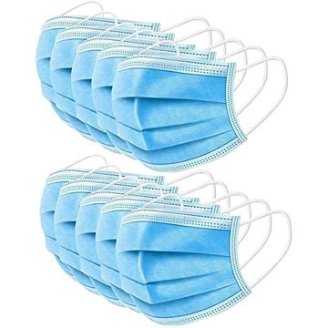 Disposable 3-Layer Protective Earloop Face Masks