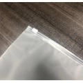 Custom Cosmetic CPE/PVC Frosted Plastic Zipper Bag