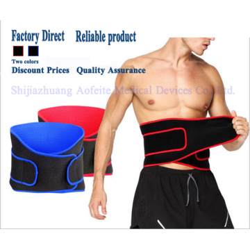 Neoprene fitness running waist belt for back pain