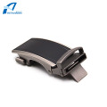 Genuine Leather Man Belt Slide Inside Automatic Belt