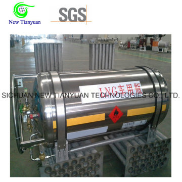 383L Large Nominale Volume LNG Cryogenic Tanker Cylinder