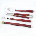 Ensemble d&#39;outils de barbecue en acier inoxydable 4pcs