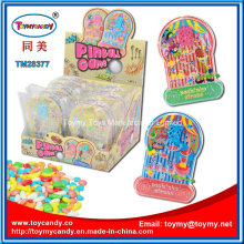 Small Plastic Pinball Game Toy with Candy
