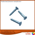 DIN95 Slotted Raised Countersunk Head Wood Screw