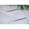 Metal clothes dryer rack