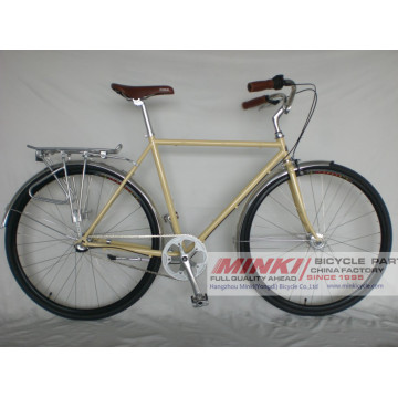 700 C Mens Retro Vintage City Bicycle 3 Speed Fixie Bike