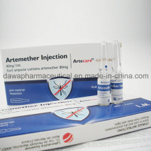 Fini médecine santé artémisinine antipaludiques injectable 80mg