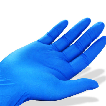 Purple Nitrile Coated Disposable Nitrile Gloves