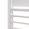 Adjustable louver shutter PVC window