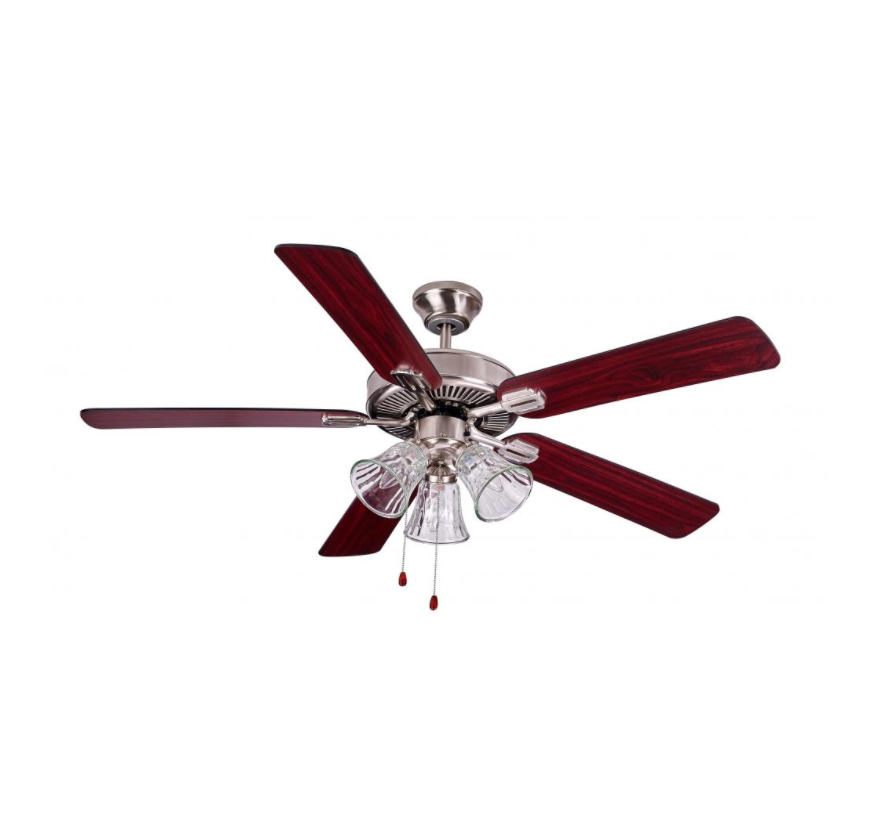 French style ceiling fan with light