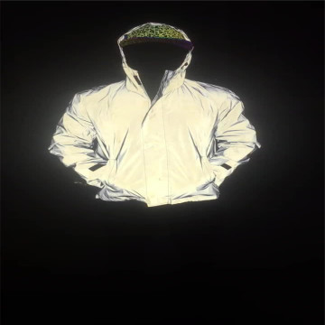 Rainbowtouches Custom Hip Hop Multicolor Reflective Jacket