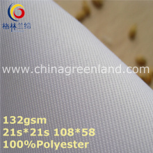 Tejido 100% poliéster de tela cruzada para pantalones textiles (GLLML365)