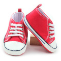 Red Cheap Children Sports Shoes Baby Canvas Shoes