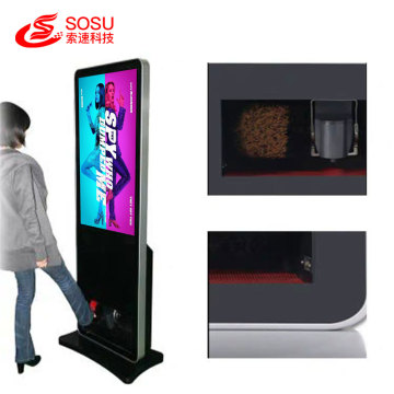 55 inch Floor Standing shoe polisher player