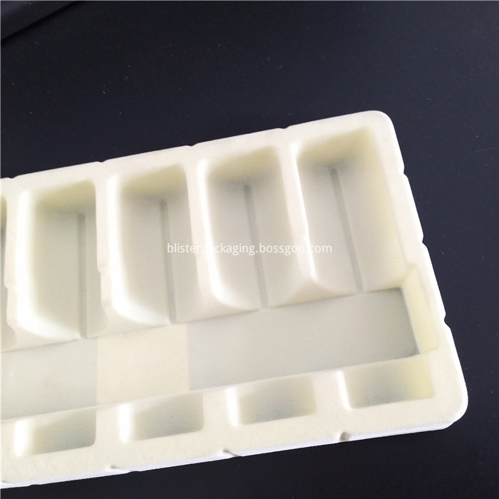 flocking tray for bottle