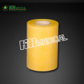 yellow color PE lamination coverall without cap