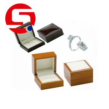 Luxury Velvet Lining Wooden Jewelry Box Designs