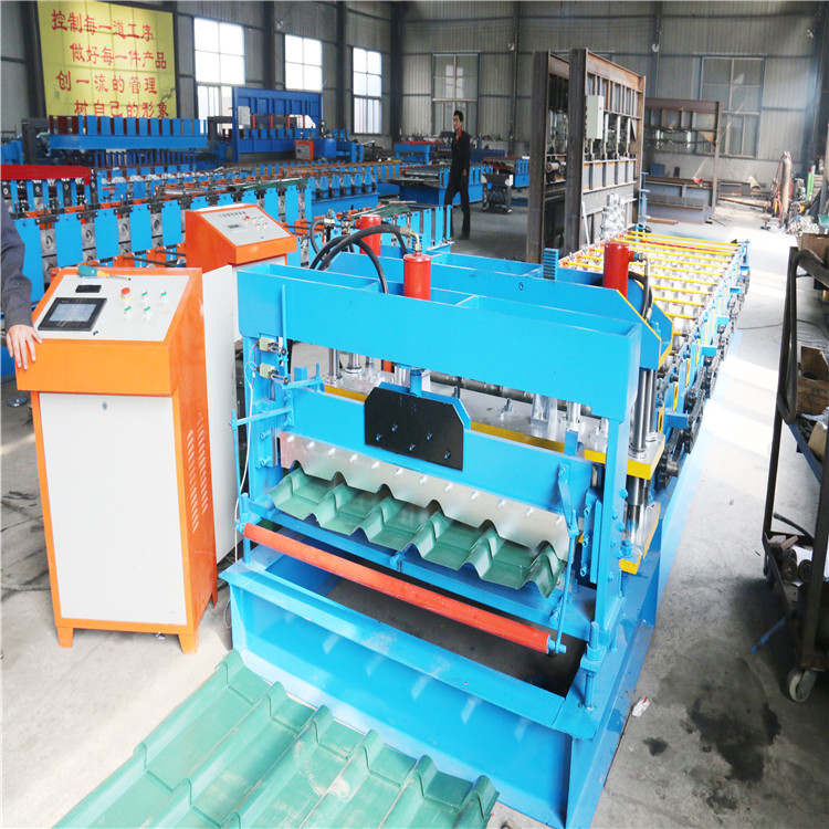 Popular Steel Tile Roll Forming Machine