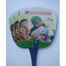 Hot Sale Gift promotionnel PP Plastic Hand Fan pour l&#39;été