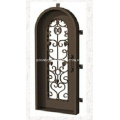 Hot Sale Full Arch Iron Single Door